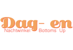 Logo Dag- en Nachtwinkel Bottoms Up